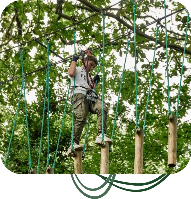 Passion Et Aventure Parc Aventure Cotes D Armor Parcours Ptits Loups